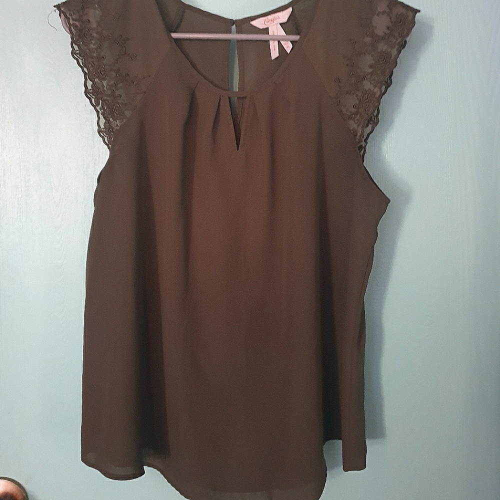 Candies Olive Green Tank Top